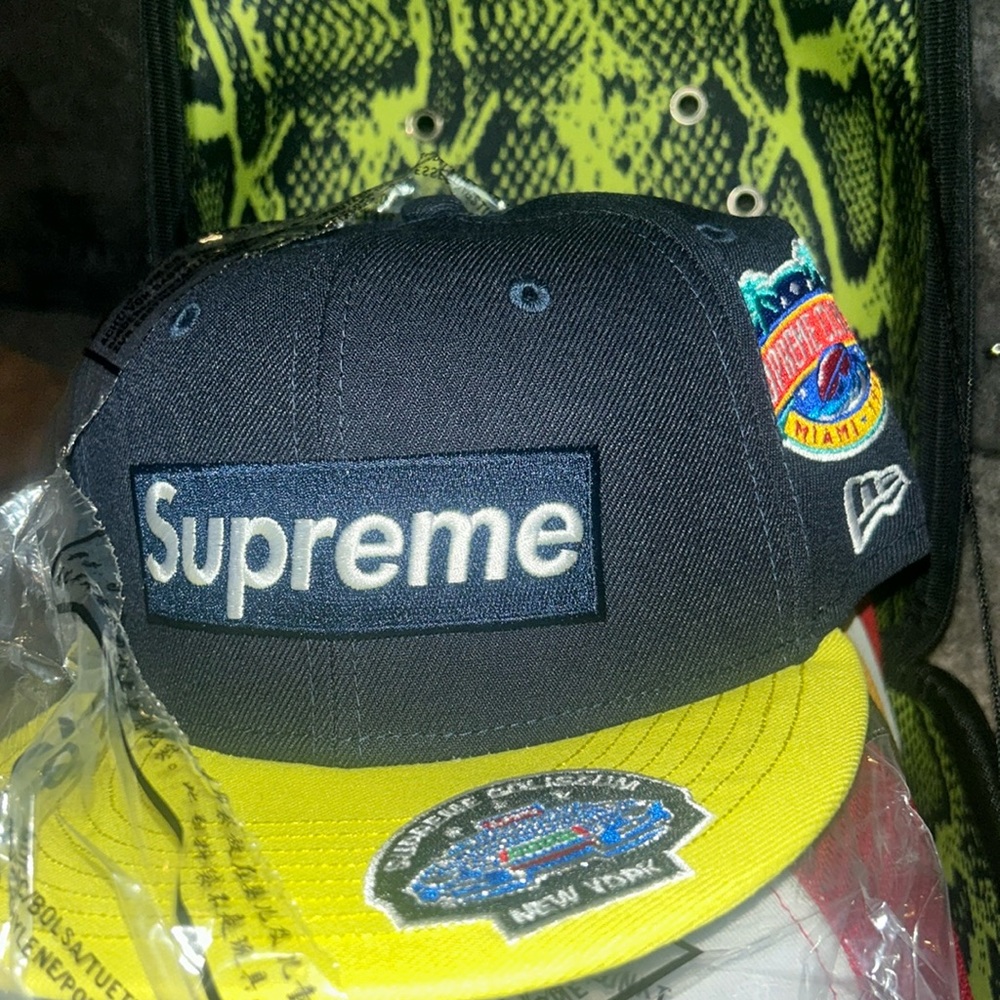 Supreme Sports Logo New Era hat